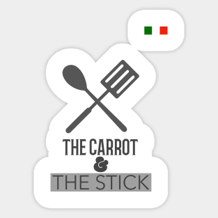 The Carrot & The Stick Sticker